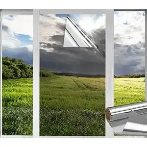 Spiegelfolie linarun fenster sichtschutz selbstklebend fensterfolie