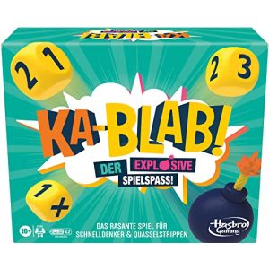 Spiele ab 10 Jahren Hasbro Ka-Blab! Spiel für Familien, Teenager