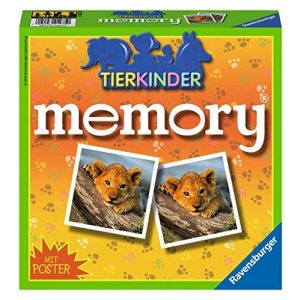 Spiele ab 4 Jahren Ravensburger 21275 Tierkinder Memory