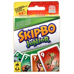 Spiele ab 5 Jahren Mattel Games T1882 – Skip-Bo Junior Kartenspiel