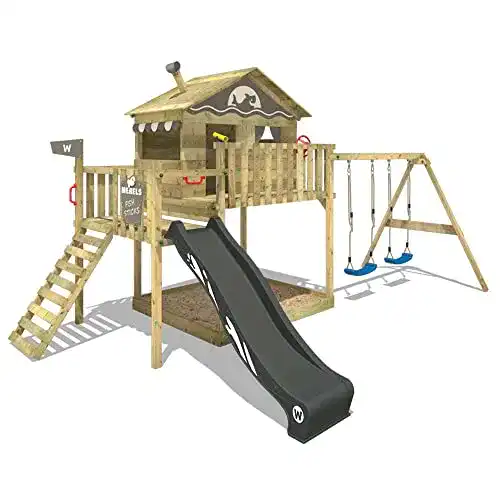 Spielturm Wickey Klettergerüst Smart Coast mit Schaukel und Rutsche