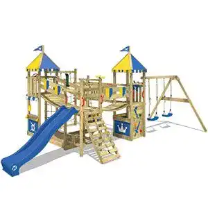Spielturm wickey ritterburg smart queen mit schaukel 1