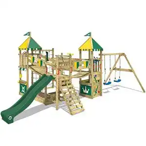 Spielturm wickey ritterburg smart queen mit schaukel
