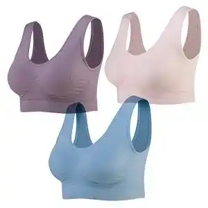 Sport bh grosse groessen lemef damen seamless sport bh mit merfarben