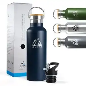 Sport trinkflasche mnt10 edelstahl trinkflasche 750ml i outdoor