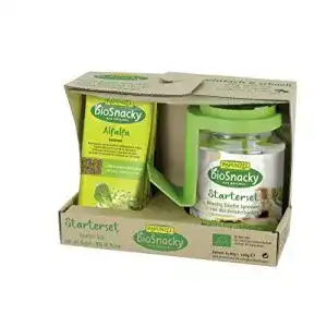 Sprossenglaeser rapunzel bio keimglas starter set 1er pack