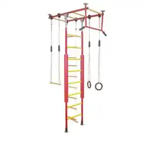 Sprossenwand kletterdschungel turnset rot gelb 300 350 m