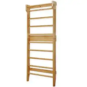 Sprossenwand physionics aus holz fuer kinder und erwachsene