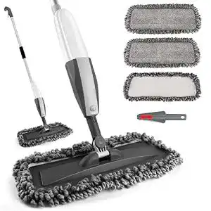 Spruehwischer homgif 380ml wischmopp mit spruehfunktion 120cm spray