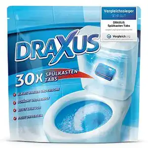 Spuelkasten entkalker draxus 30x spuelkasten tabs