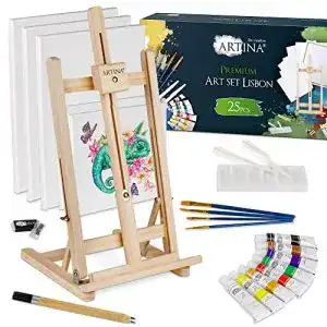Staffelei kinder artina 25tlg premium malset lisbon