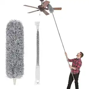 Staubwedel airliwell dehnbarer mit edelstahl teleskop stange
