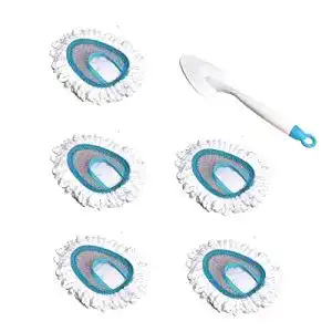 Staubwedel amazon basics 5er packung blau und weiss