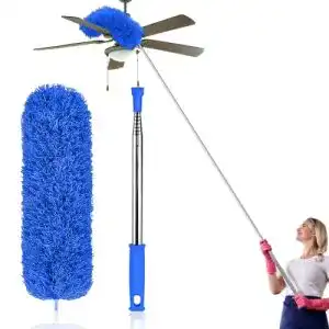 Staubwedel kelursien teleskop waschbar 254 cm lang ausziehbar