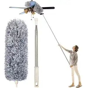 Staubwedel newliton zum reinigen von hohen deckenventilatoren