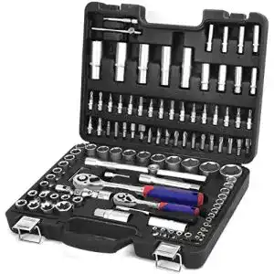 Steckschluesselsatz workpro 108 teilig knarrenkasten
