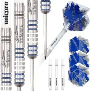 Steeldarts unicorn silver star gary anderson steel dart