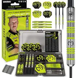 Steeldarts winmau mvg dart steeltip geschenkset 50 teiliges dartset