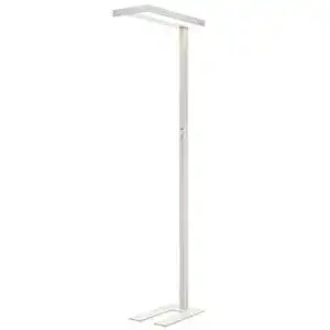 Stehlampe buero arcchio led stehlampe dimmbar weiss