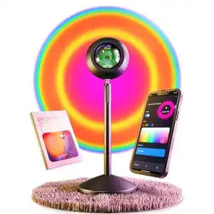 Stehlampe buero heyled sunset lamp mit smart home