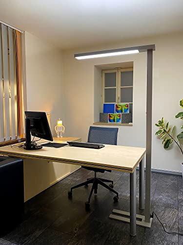 Stehlampe Büro LiLaTec LED Büro Stehlampe Stehleuchte LINEAR