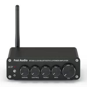 Stereo-Verstärker Fosi Audio BT30D Bluetooth 5.0 Stereo Audio - stereo verstaerker fosi audio bt30d bluetooth 5 0 stereo audio
