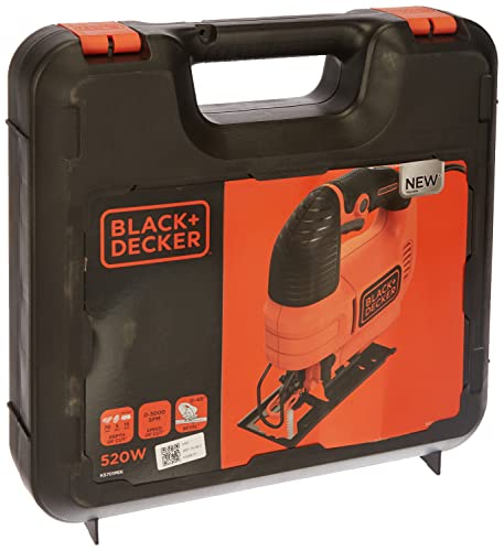 Stichsäge Black+Decker Elektro 520W KS701PEK – 4-stufige Pendelhub