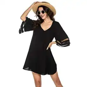 Strandkleid balancora damen bikini cover up strandponcho sommer