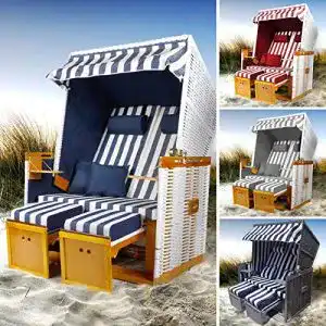 Strandkorb brast nordsee xxl fuer 2 personen 120cm breit