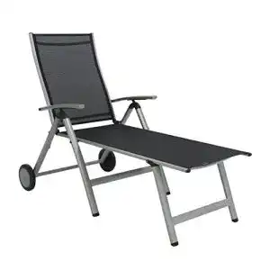 Strandliege mit rollen greemotion rollliege monza comfort