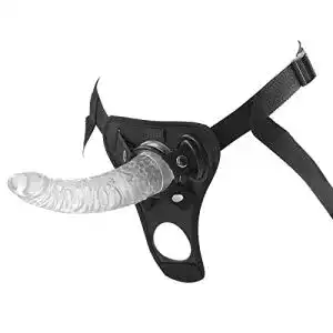 Strapon ferch strap on umschnall dildos mit adjustable harness black