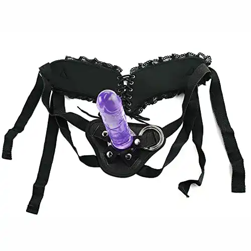 Strap-On Dildo mit starkem Saugnapf und verstellbarem Harness