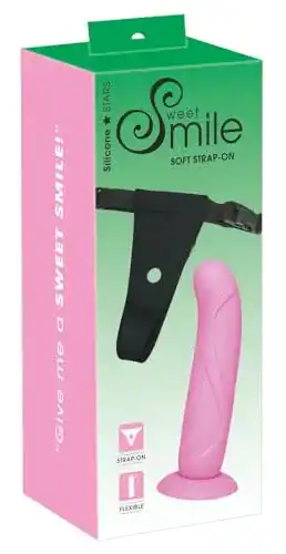 Strapon Sweet Smile Switch Strap-On mit verstellbarem Hüftgurt
