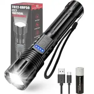 Taktische taschenlampe banral taschenlampe led aufladbar extrem hell