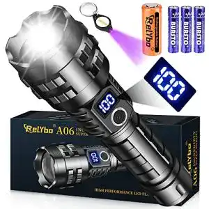 Taktische taschenlampe relybo taschenlampe led 20000 lumen