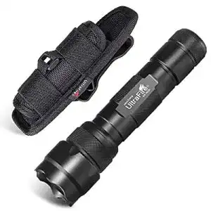 Taktische taschenlampe ultrafire wf 502b led taschenlampe und holster