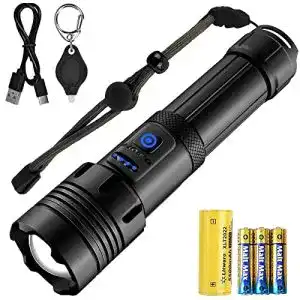 Taschenlampe 10 000 lumen risemart taschenlampe led