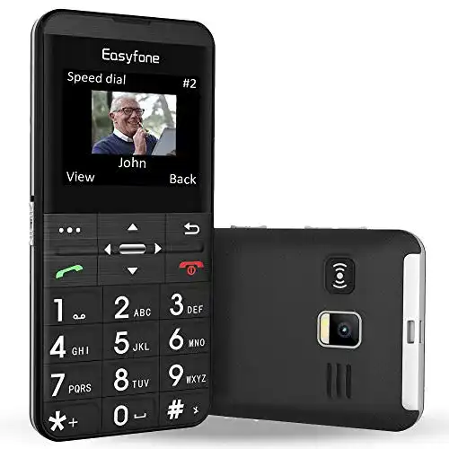Tastenhandy Easyfone Prime-A7 für Senioren ohne Vertrag