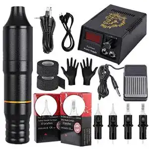 Tattoomaschine set gjxjy tattoo maschine pen set komplett