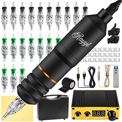 Tattoomaschine-Set Rayyl Rotary Maschine Pen Set Complete