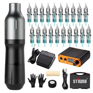 Tattoomaschine-Set STIGMA Tattoo Rotary Maschine Set Komplett