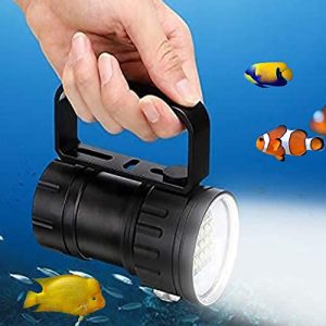 Tauchlampe Akozon Underwater Flashlight