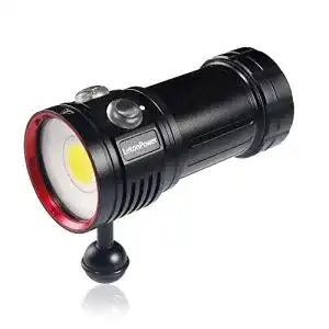 Tauchlampe letonpower l12 8000 lumen taschenlampe tauchen