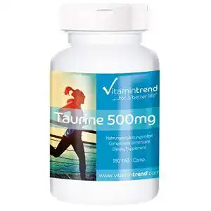 Taurin vitamintrend 500mg 180 tabletten fuer 6 monate