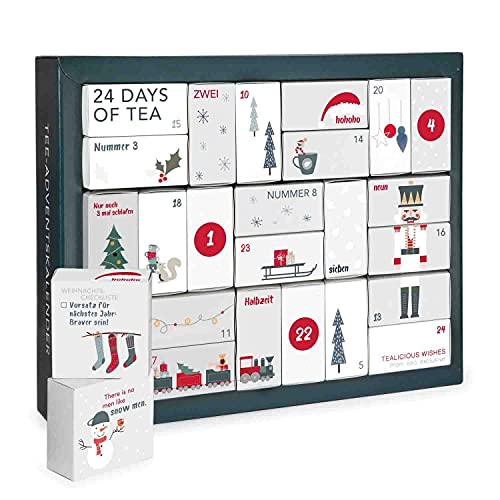 Tee-Adventskalender tea exclusive Erlebnis Tee Adventskalender