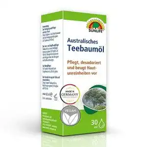 Teebaumoel sunlife australisches 1 x 30ml aetherisches oel