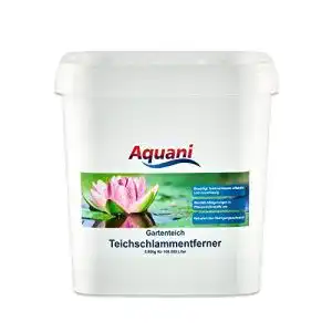 Teichschlammentferner aquani gartenteich 5 000g