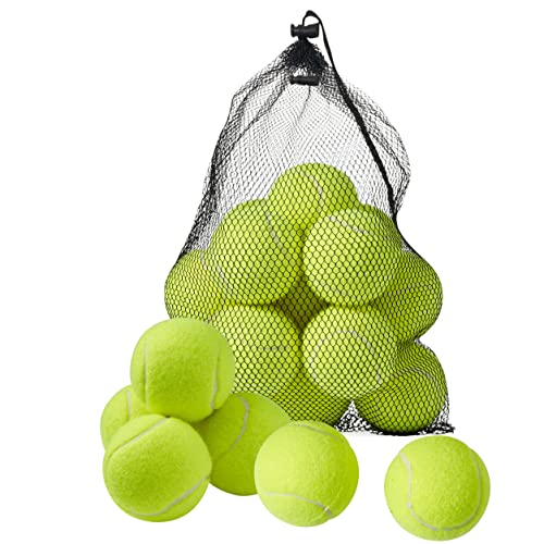 Tennisbälle Bramble, 15 mit Tragetasche, Ideal für Sport