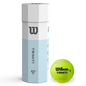 Tennisbälle Wilson, Triniti, 4 Bälle, Hülle 100% recyclebar - tennisbaelle wilson triniti 4 baelle huelle 100 recyclebar 1