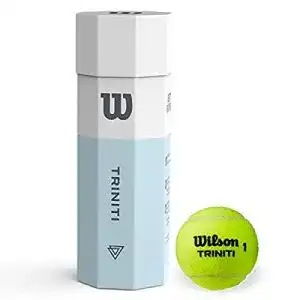 Tennisbaelle wilson triniti 4 baelle huelle 100 recyclebar 1